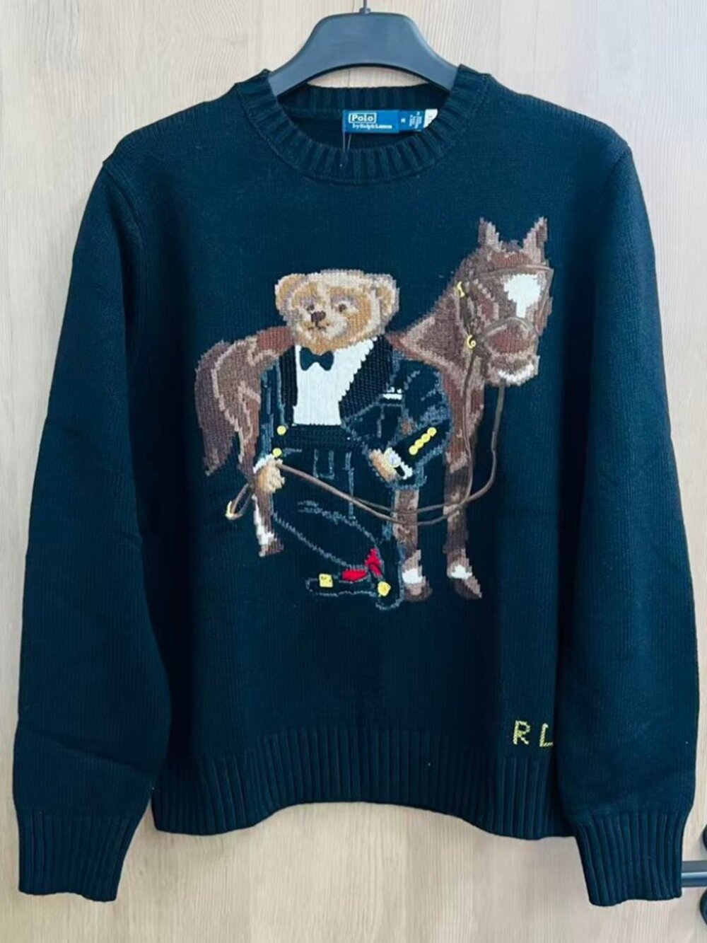 Polo Ralph Lauren Bear & Horse Wool Sweater